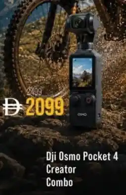 Nesto Dji Osmo Pocket 4 Creator Combo offer