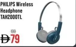 Nesto PHILIPS Wireless Headphone TAH2000TL offer