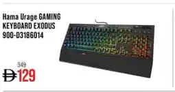 Nesto Hama urage gaming keyboard exodus 900-d3186014 offer