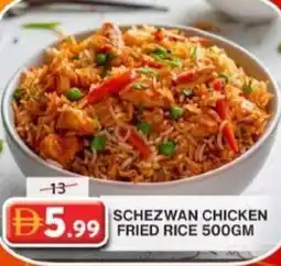 Grand Mall Sharjah Schezwan chicken fried rice offer