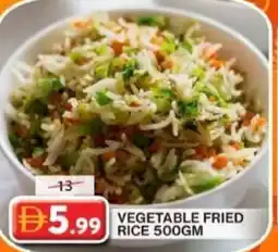 Grand Mall Sharjah Vegetable fried rice offer