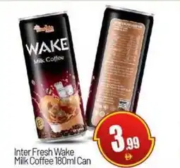Bigmart Inter Fresh Wake Milk Coffee Can offer