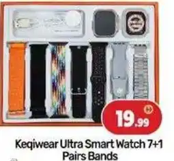 Bigmart Keqiwear Ultra Smart Watch 7+1 Pairs Bands offer