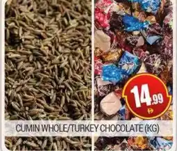 Bigmart Cumin whole/turkey chocolate offer