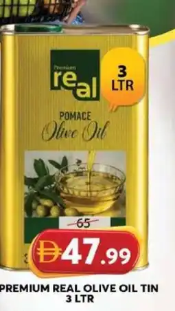Grand Hyper Market Premium real olive oil tin offer