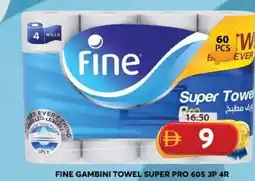 Grand Hyper Market Fine gambini towel super pro offer