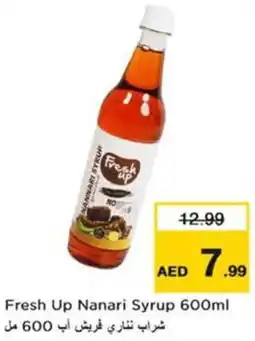 Nesto Fresh Up Nanari Syrup offer