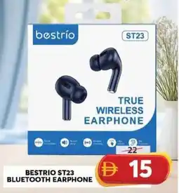 Grand Hyper Market Bestrio ST23 Bluetooth Earphone offer