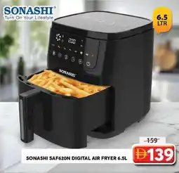 Grand Hyper Market Sonashi SAF620N Digital Air Fryer offer