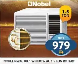 Grand Hyper Market Nobel NWAC18C1 Window AC 1.5 Ton Rotary offer