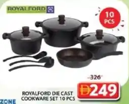 Grand Mall Sharjah Royalford die cast cookware set offer