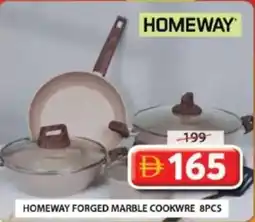 Grand Mall Sharjah Homeway forged marble cookwre offer