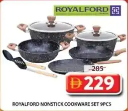 Grand Mall Sharjah Royalford Nonstick Cookware Set offer