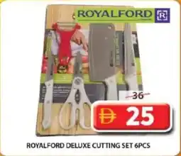 Grand Mall Sharjah Royalford Deluxe Cutting Set offer