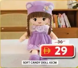 Grand Mall Sharjah Soft Candy Doll offer