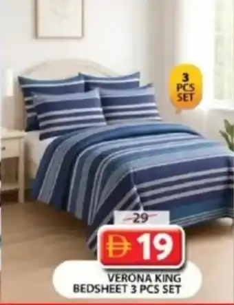 Grand Mall Sharjah Verona King Bedsheet Set offer