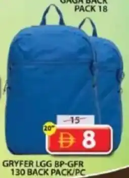 Grand Mall Sharjah Gryfer LGG BP-GFR 130 Back Pack offer