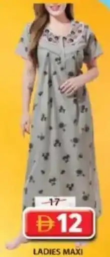 Grand Mall Sharjah Ladies Maxi offer