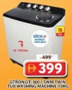 Grand Mall Sharjah GTron GT-3001 SWM Twin Tub Washing Machine offer