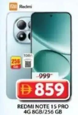 Grand Mall Sharjah Redmi Note 15 Pro 4G offer