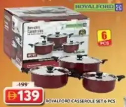 Grand Mall Sharjah Royalford Casserole Set offer