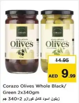 Nesto Corazo Olives Whole Black / Green offer