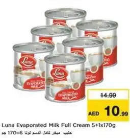 Nesto Luna Evaporated Milk Full Cream offer
