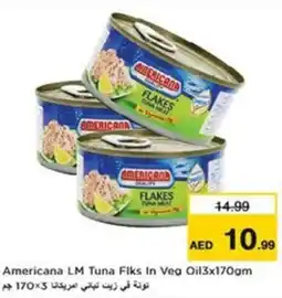 Nesto Americana LM Tuna Flks In Veg Oil offer