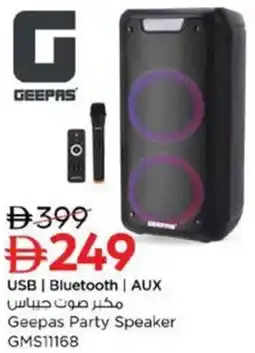 Nesto Geepas Party Speaker GMS11168 offer