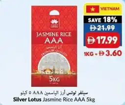 Viva Silver Lotus Jasmine Rice AAA offer