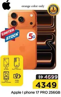 Nesto Apple I phone 17 PRO 256GB offer