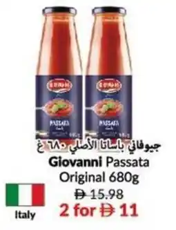 Viva Giovanni Passata Original offer