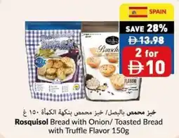 Viva Rosquisol Bread with Onion/ Toasted Bread with Truffle Flavor offer