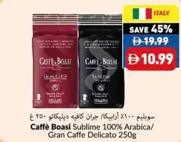 Viva Caffè Boasi Sublime 100% Arabica/ Gran Caffe Delicato offer