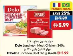 Viva Dolo Luncheon Meat Chicken / D'Pollo Luncheon Beef offer