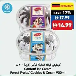 Viva Confetti ice cream forest fruits cookies & cream offer