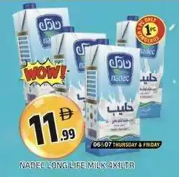 Abraj Al Madina Nadec long life milk offer