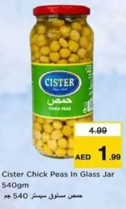 Nesto Cister Chick Peas In Glass Jar offer