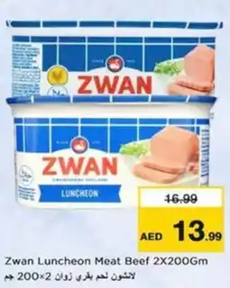 Nesto Zwan Luncheon Meat Beef offer