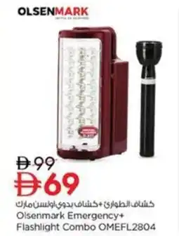 Nesto Olsenmark Emergency+ Flashlight Combo OMEFL2804 offer