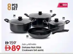 Nesto Delcasa Non Stick Cookware Set asstd offer