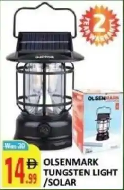Al Kabayel Olsenmark tungsten light /solar offer