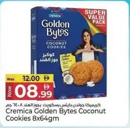 Kenz Hypermarket Cremica Golden Bytes Coconut Cookies offer