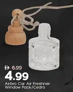 Mark & Save Airbrc Car Air Freshner Window Pack/Cedro offer