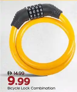 Mark & Save Bicycle Lock Combination offer