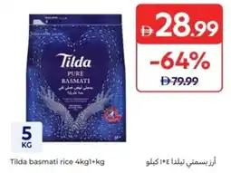 Carrefour Tilda basmati rice offer