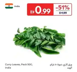 Carrefour Curry Leaves offer
