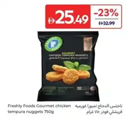 Carrefour Freshly Foods Gourmet chicken tempura nuggets offer