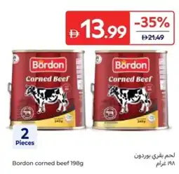 Carrefour Bordon corned beef offer
