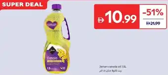 Carrefour Jenan canola oil offer